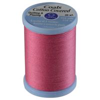 Cotton Covered Polyester: 250 yds Hot Pink