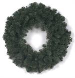 Artificial 24-inch Colorado Pine Christmas Wreath with 200 tips