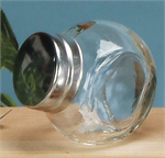 1.5&quot; x 2&quot; Oval Glass Jar 12pcs